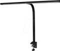 SKT LTL00321 - LED-Schreibtischlampe, 16 W, mit Klemmhalter, schwarz
