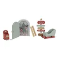 Little Dutch 4871 FSC Holz Wichtel Weihnachtstür-Set - Weihnachten