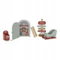 Little Dutch Weihnachtstür Set Holzspielzeug - 5 Teile, Neu