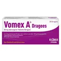 Vomex A Dragees 50 mg Überzogene Tabletten 20 St