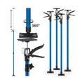 tectake 4er-Set Teleskopstützen, stufenlos höhenverstellbar, Belastbarkeit 30 kg je Stütze, mit Schnellspannsystem