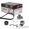 GATES PowerGrip ZAHNRIEMEN-SATZ MIT WASSERPUMPE passend für ALFA ROMEO 159 FIAT