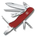 Victorinox Outrider, Messer mit Feststellklinge, Multi-Tool-Messer, Polyamid, Rot, Edelstahl, 14 Werkzeug, 11,1 cm