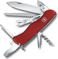 Victorinox Outrider - Messer mit Feststellklinge - Multi-Tool-Messer - Polyamid - Rot - Edelstahl - 14 Werkzeug - 11,1 cm (V-0.85 13 B1)