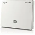 Gigaset N510 IP PRO - DECT IP Basisstation, verbindungen über Wireless und DECT, bis zu 4 externe Anrufe gleichzeitig, 6 Mobilteile, 6 VoIP-Accounts, schwarz
