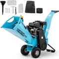 Häcksler Strauchhäcksler Strauchhäcksler Häcksler Diesel mobil 8 cm Ø 7 PS