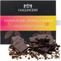 Vegane Schokolade Geschenk - handmade ohne Alkohol "Herzliche ..." Hallingers DE