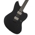 Fender 0115300706 Jim Root Jazzmaster Ebony Griffboard E-Gitarre - Flat Black
