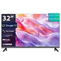AntteQ G32-AH3.Q1L Smart TV 32 Zoll Fernseher HD 720P, DAZN, Play Store, Bluetooth-Sprachfernbedienung, Netflix, Prime Video, Wi-Fi, Triple Tuner