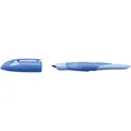 STABILO Ergonomischer Schulfüller für Rechtshänder mit Standard-Feder M - EASYbirdy Pastel Edition i (Blau, Hellblau, 1 x) (5012/6-41)