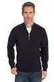 JP 1880 Herren Troyer Stehkragen, Rv, Milano Pullover, Mattes Nachtblau, XXL EU