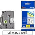 Brother TZe-221 9mm Schriftband P-touch Tape weiß