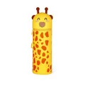 Legami 2-in-1 Silikon Federmäppchen Giraffe Kawaii Stifteetui Gelb