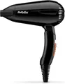 Babyliss 5344E Haartrockner, Reise-Haartrockner zusammenklappbar schwarz✅