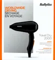 BaByliss Reise-Haartrockner Travel Dry 2000 klappbarr 2000 Watt 5344E