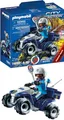 PLAYMOBIL | City Action | Polizei-Speed Quad mit Rückzugsmotor | Spielzeug