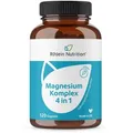 Magnesium Komplex 4in1 hochdosiert vegan Kapseln 120 St