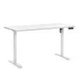 Schreibtisch ELAY BHT 150x85x69 cm weiß Winkelschreibtisch