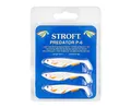 Stroft Kunstköder Stroft Predator P-6 Gummifisch 6cm 3 Stück, (3-St)