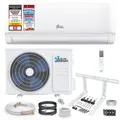 Kältebringer Split-Klimagerät, Split Klimaanlage, 12000 BTU (3,5 kW), Kühlen/Heizen, Smart App, Set, inkl. Wandhalterung, Energieeffizienzklasse A++