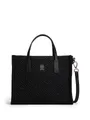 Tommy Hilfiger Tragetasche TH CITY MINI TOTE MONO NYLON, Damen Schultertasche, Businesstasche mit TH-Logoprägung