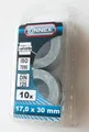 10 Unterlegscheiben 17,0 x 30mm, Ausgleichringe, Unterlegringe, 4190017/3210 w2