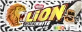 Nestlé LION Schokoriegel Black & White, Snack mit Biss, knackige Schokolade & knusprige Crisps, Brownie-Füllung, das besondere Beißerlebnis, 1er Pack (à 5 x 30g)