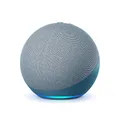 Echo (Neueste Generation) | Mit herausragendem Klang, Smart Home-Hub und Alexa | Blaugrau