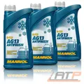 MANNOL 3x 1 L LITER ANTIFREEZE AG13 HIGHTECH KÜHLERFROSTSCHUTZMITTEL GRÜN