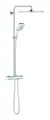 Grohe Rainshower SmartActive 310 Duschsystem mit Thermostatbatterie eckig - Chrom - 26649000