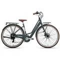 Adriatica Elektro-Citybike RETRO 28 Zoll, grau