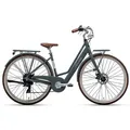 ADRIATICA Elektro-Citybike RETRO 28 Zoll, grau