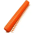 50 x 1m Sicherheitszaun Warnzaun Orange, Absperrzaun Fangzaun Bauzaun Schutzzaun