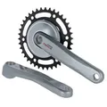SHIMANO Kurbelgarnitur Nexus 38 Z. 170mm FCC6000 ohne KSS, silber (1 Set)