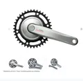 Shimano Kettenradgarnitur Nexus FC- C 6000 38Z, 170mm, silber, ohne KSS