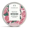 The Body Shop BRITISH ROSE Body Butter For Norml skin 96H Nourishing Moisture VEGAN 200ML