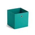Zeller Aufbewahrungsbox Vlies petrol 28 x 28 x 28 cm