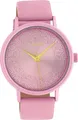 Oozoo Leder Damen Uhr C10579 Analog Quarzuhr Armband rosa Timepieces D2UOC10579