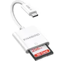 KiWiBiRD SD Kartenleser USB C, SD Karten Leser USB C Card Reader, Adapter SDHC SDXC Karte USBC Type C Kartenlesegerät Kompatibel mit iPhone 16 15 Plus Pro Max, Mac, MacBook Air, iPad, Galaxy S25 S24