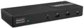 PORT CONNECT Universal-Dockingstation, 3x 4K USB-C + USB A, schwarz