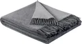 Wohndecke Soft Impression im Doubleface-Look, Biederlack, Baumwolle-Kaschmir-Mix
