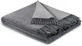 Plaid / Decke Plaid grau-silber 150 x 200cm