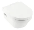 Villeroy & Boch Architectura Tiefspül-WC DirectFlush wandhängend ohne Spülrand 370 x 530 x 325 mm - Weiß Alpin mit CeramicPlus - 5684R0R1