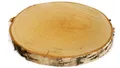 matches21 HOME & HOBBY Bastelnaturmaterial Baumscheiben 1 Stk. Dekoholz Holzscheibe Holzplatte 25 - 30 cm, (1-tlg), 100% deutsche Birkenscheiben für Basteln Dekorieren Tischdeko