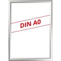 Update-Displays Klapprahmen 32 mm Profil, DIN A0, silber, Aluminium