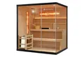 Artsauna Sauna Vantaa 175, BxTxH: 175 x 140 x 190 cm, 5 mm, 2 große Salzsteine, Ambientebeleuchtung, inkl. Ofen und Saunasteine