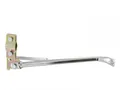 101 Octane Seitenständer chrom 320mm universal für Roller Quad Scooter Motorro