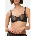 Triumph Balconette-BH Amourette Charm WHP02 (1-tlg) Balconette Schalen-BH - Blickdicht schwarz 90