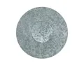 Viana Kunststoffteller Dekoteller Zinkteller Ø35cm Antik-Finish für Dekorationen