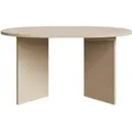 Selsey Esstisch, Beige, Holzwerkstoff, 6-Sitzer, Rund,Rund, 109.6x75x109.6 cm, Esszimmer, Tische, Esstische